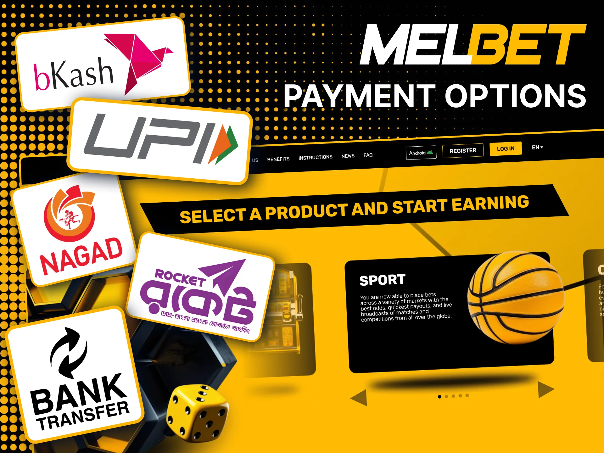 Melbet supports secure payments via local and global methods.