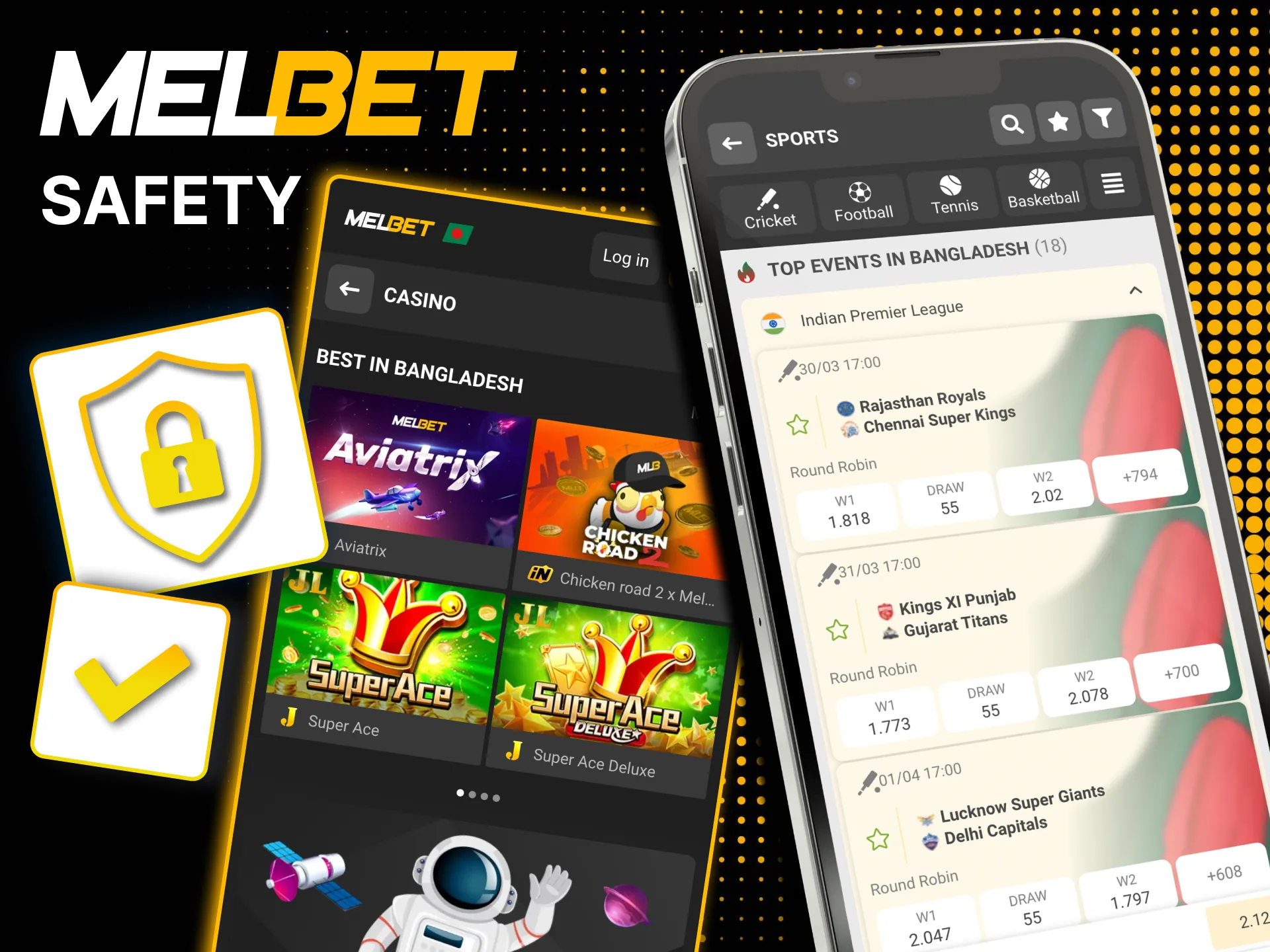 Licensed Melbet APK ensures safe betting environment.