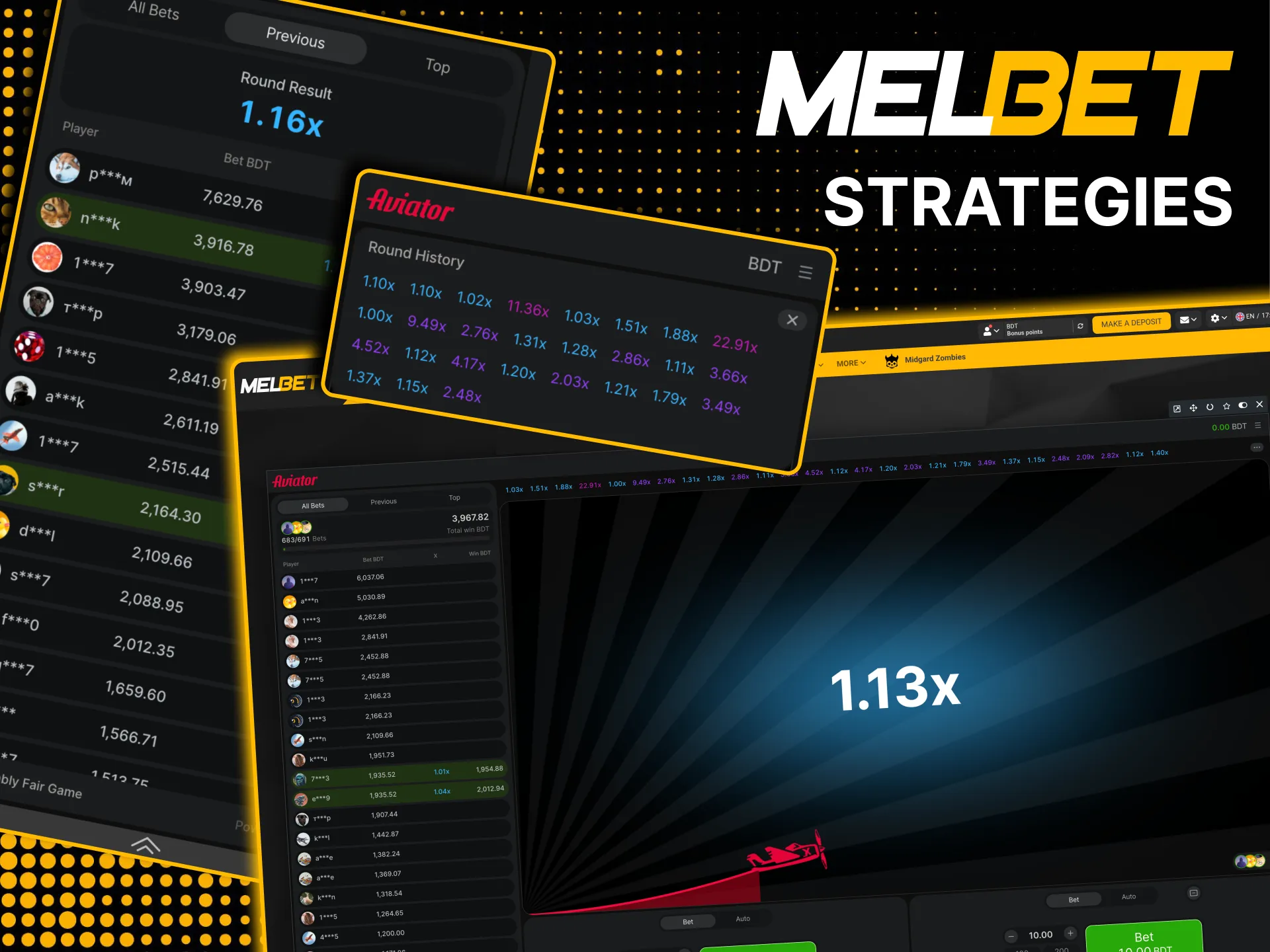 Melbet strategies at Aviator game help manage bankroll effectively.