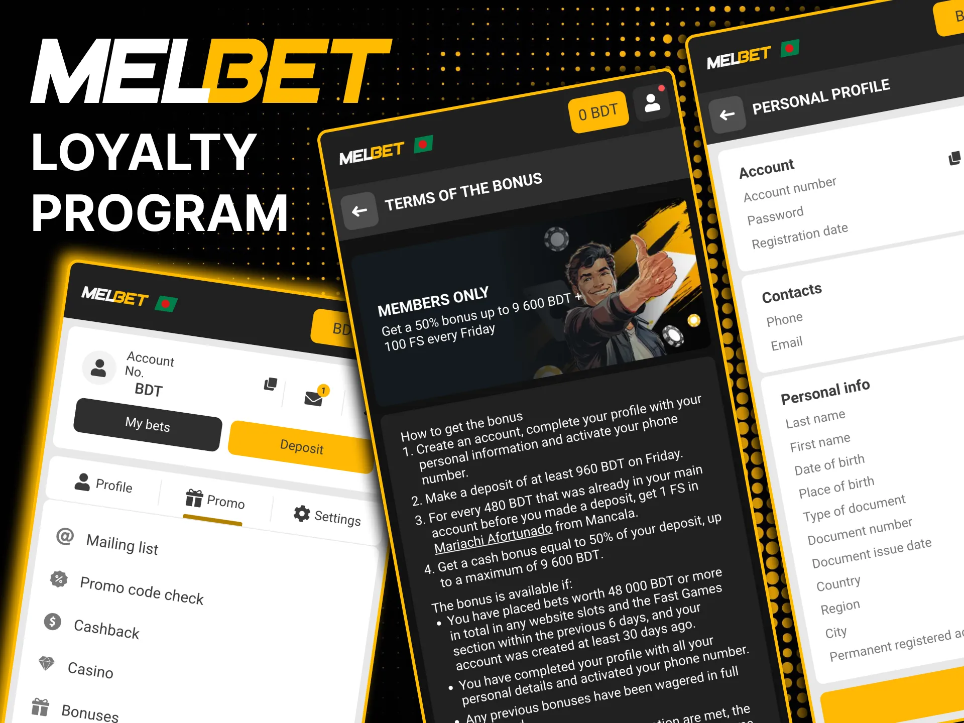 Melbet loyalty tiers range from Bronze to Elite.