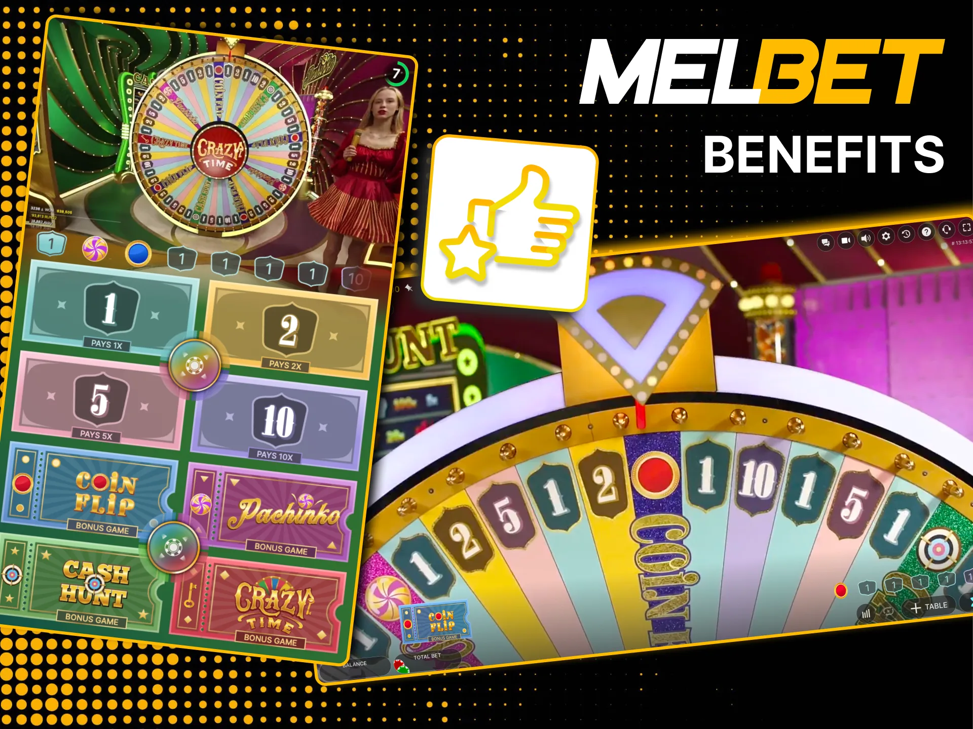 Play Melbet Crazy Time smoothly on mobile devices.