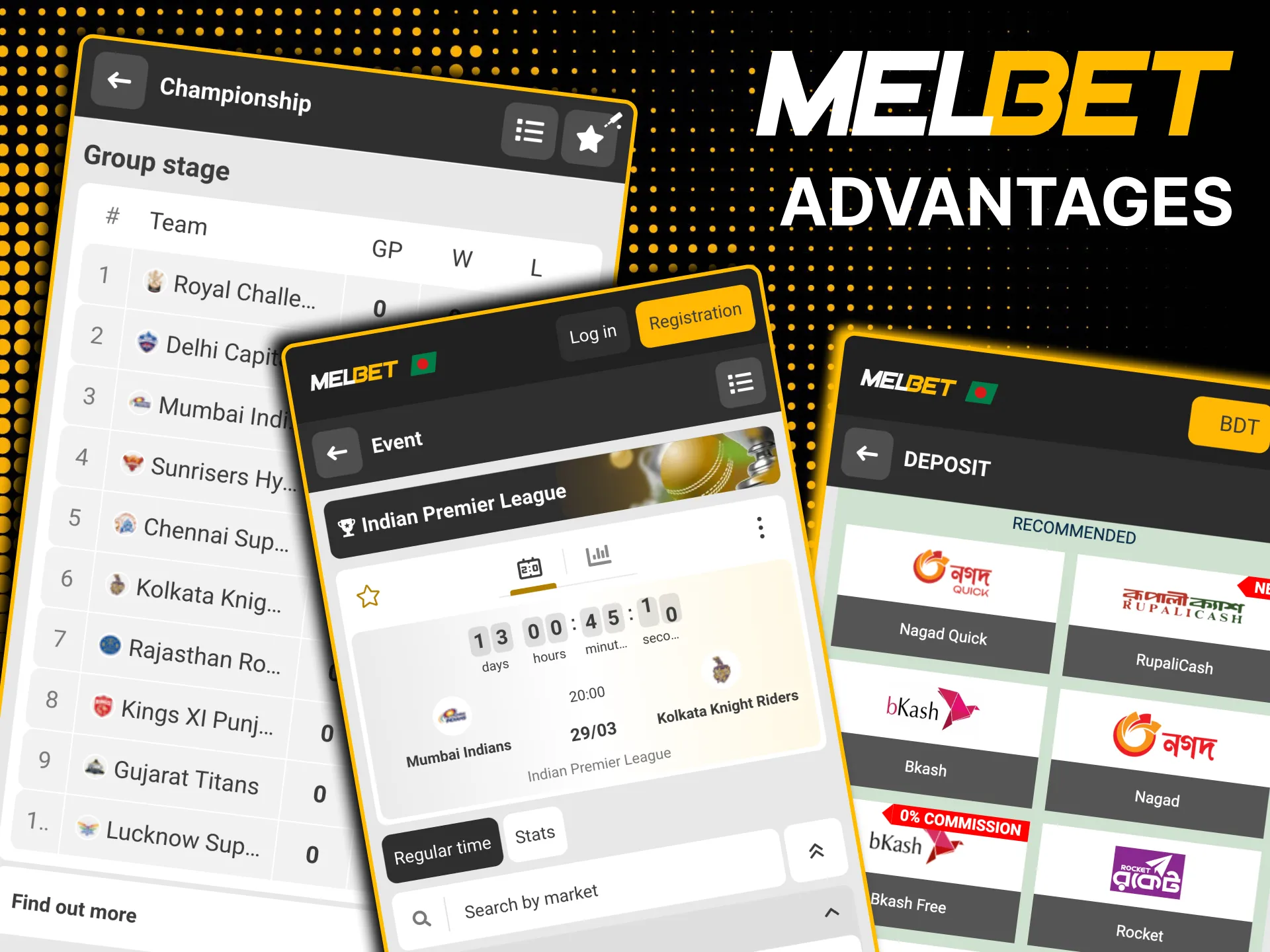 Melbet IPL offers live betting, competitive odds and fast payouts.