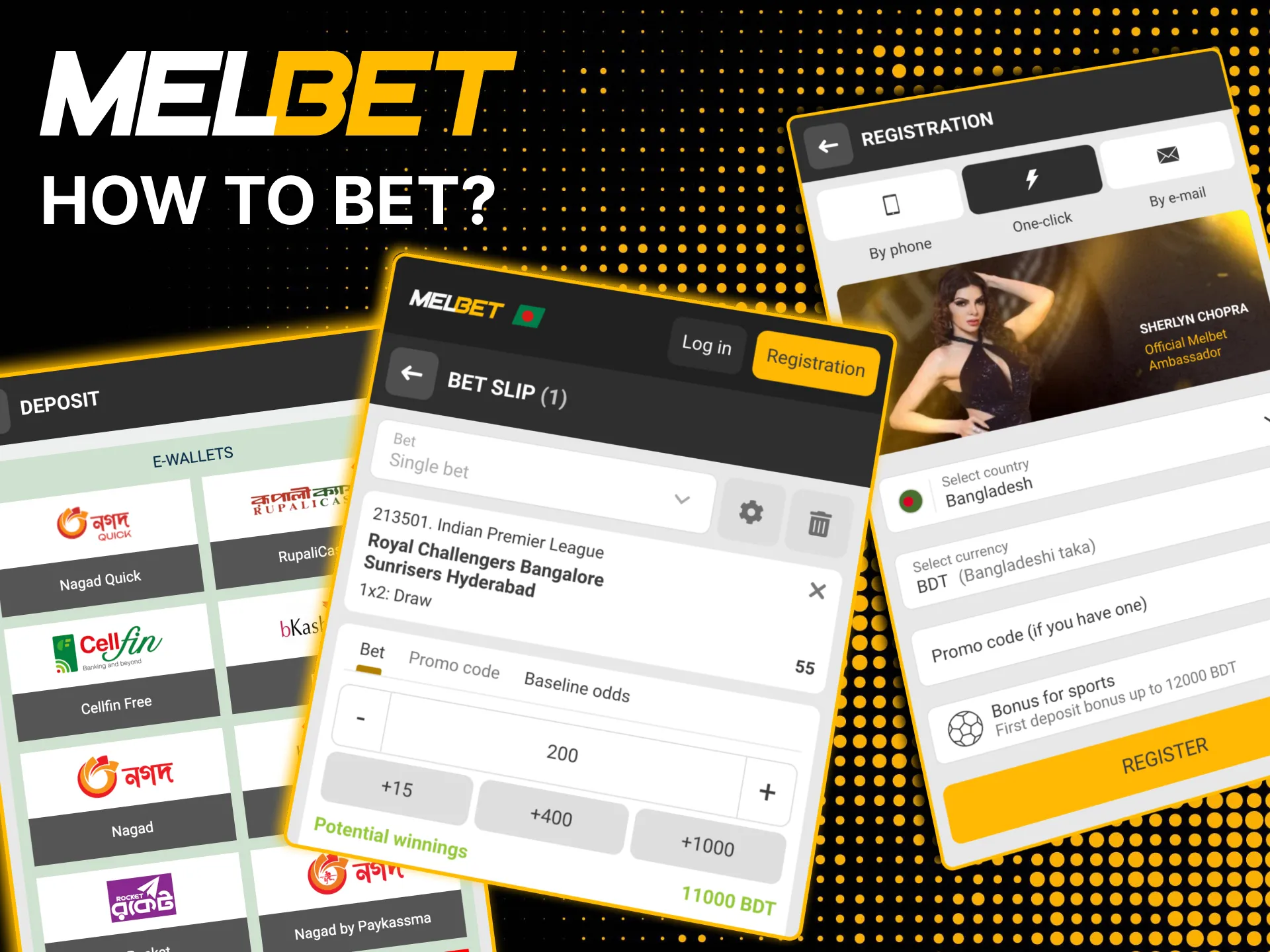 Step‑by‑step Melbet IPL process from signup to confirming bets.