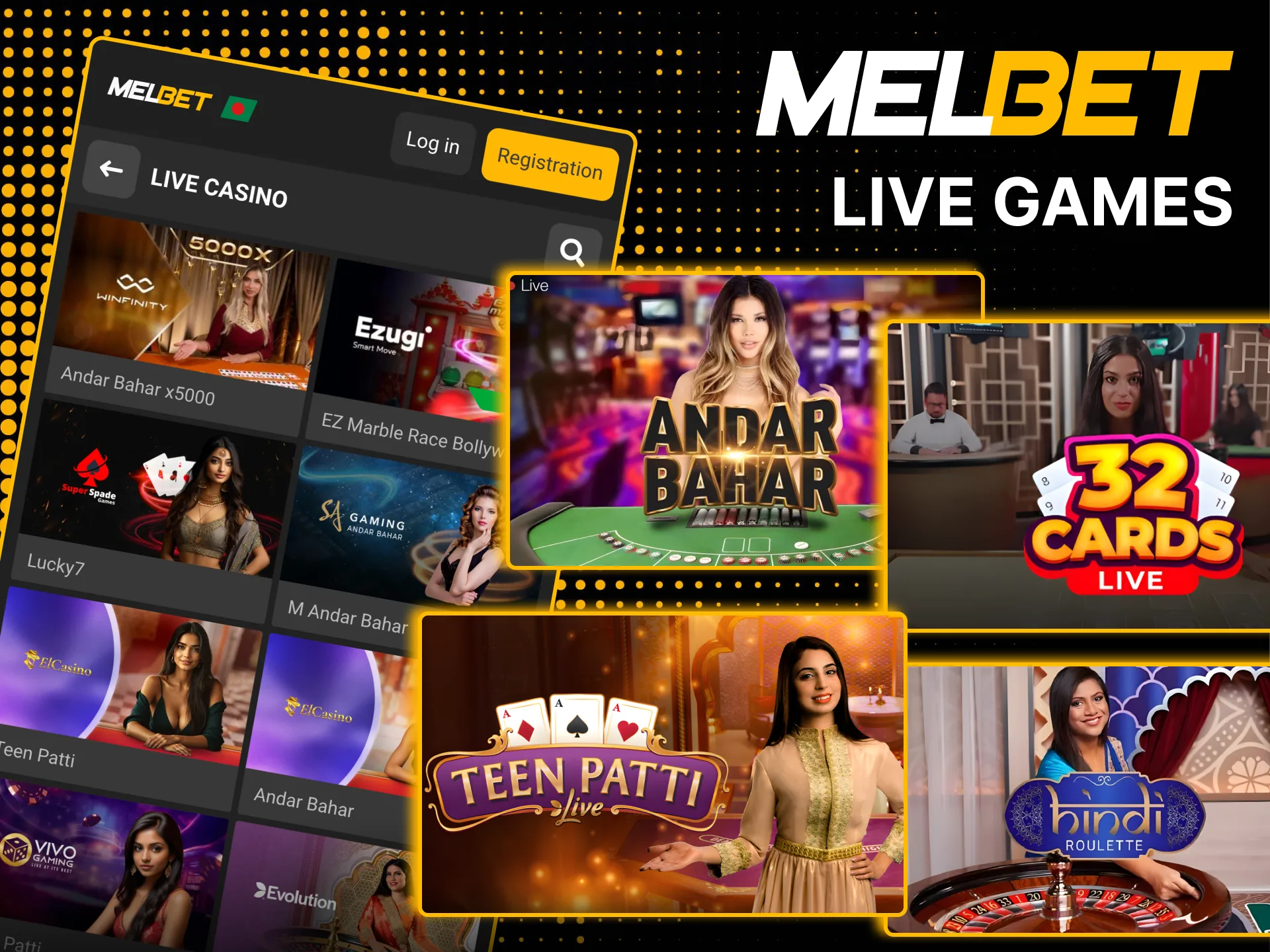 Join Bangladesh players at Melbet regional live tables.