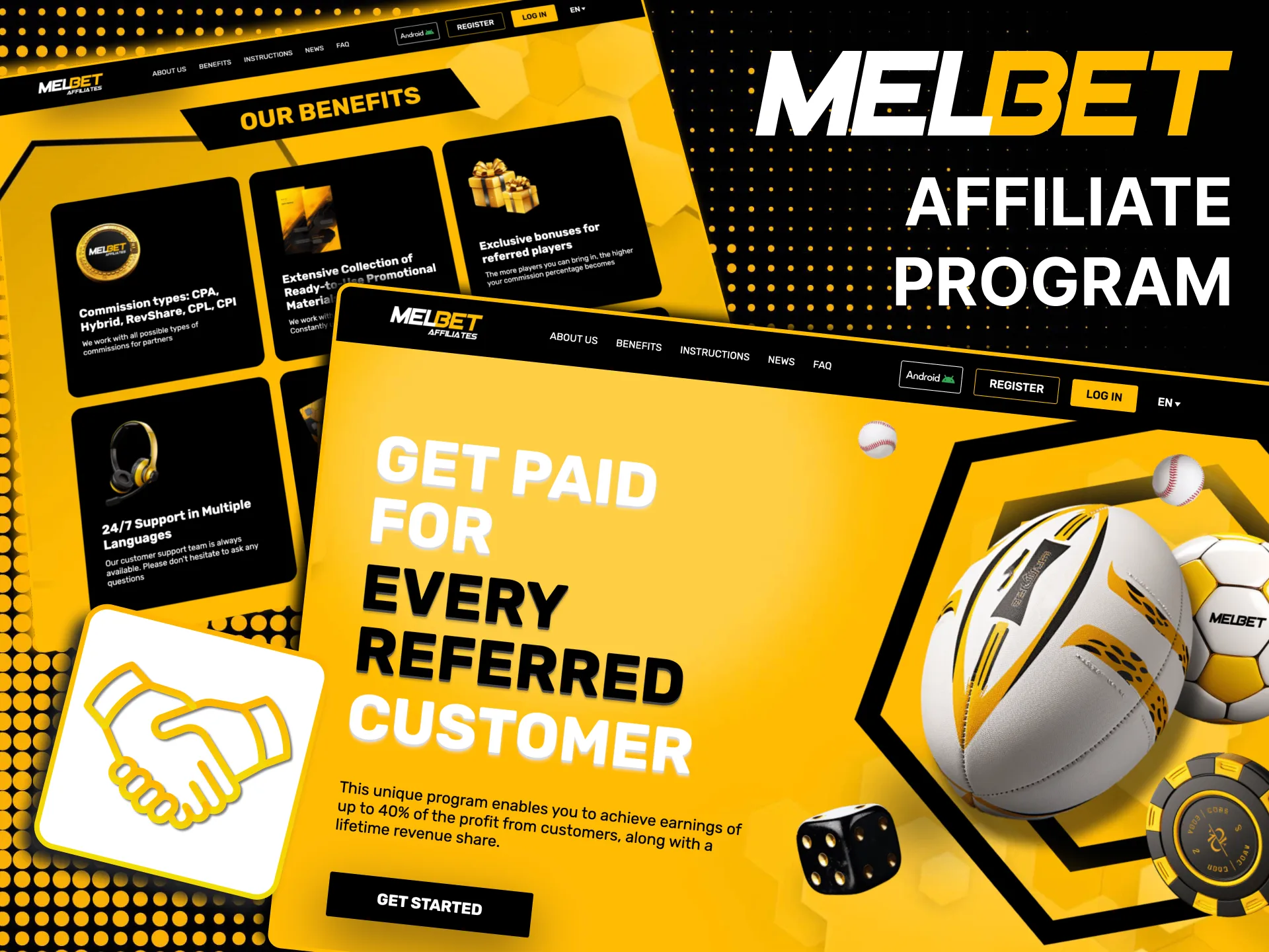 Join Melbet affiliate program for professional marketing support.