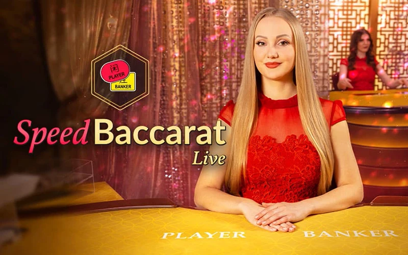 Put together a winning hand in the Baccarat game at Melbet Casino.