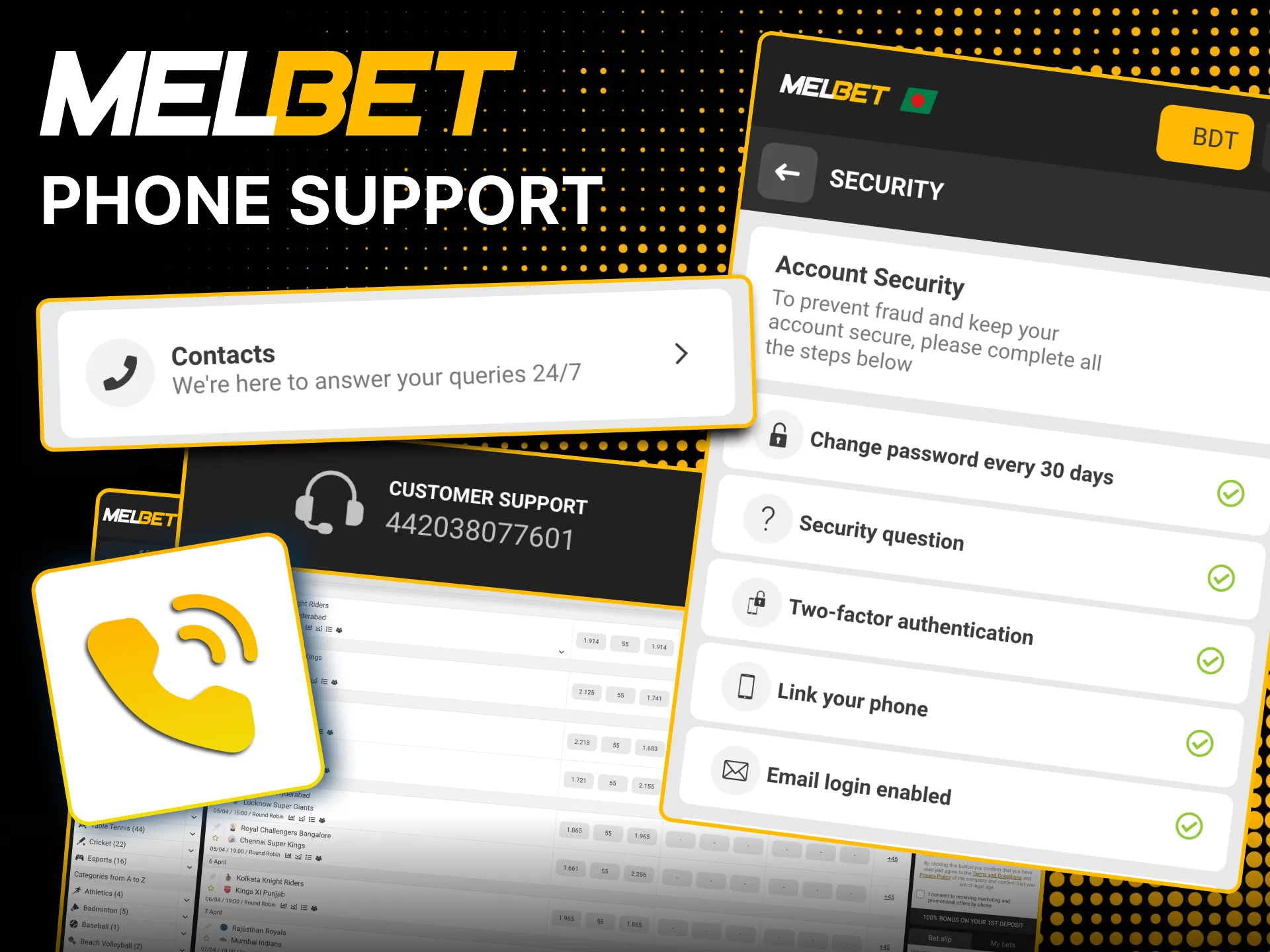 Call Melbet helpline for direct voice assistance.