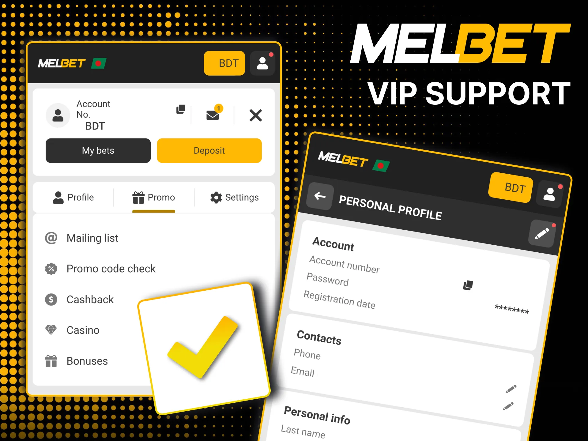 Melbet VIP support offers faster personalised assistance.